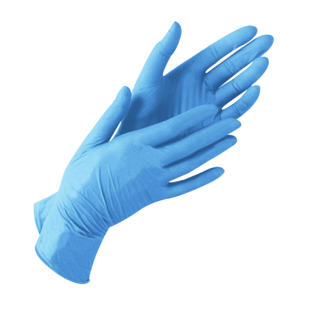 Gloves Nitrile Dark Blue Without Powder