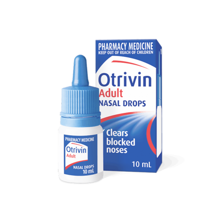 Otrivin Adult Nasal Drops 10 ml