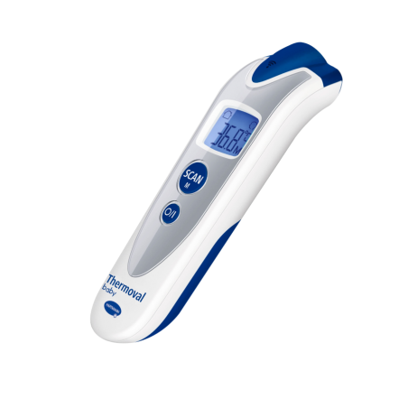 White Digital Thermometer Baby Hartmann