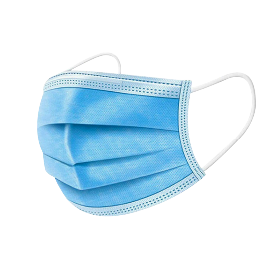 Disposable Blue Mask With Clip