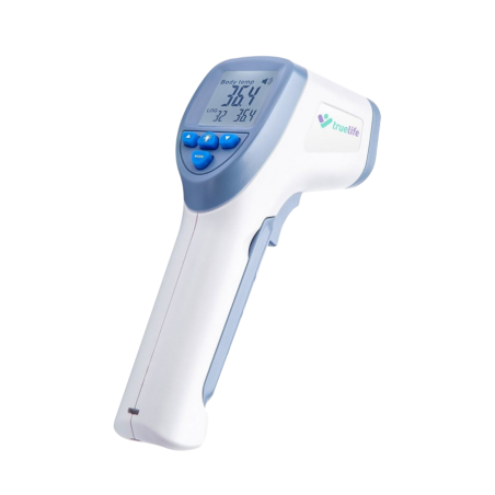 White Digital Thermometer TrueLife